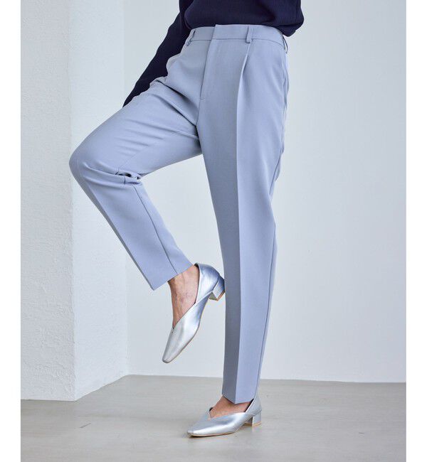 Rope&rsquo;Picnic「【WEB限定カラー】360&deg;ウルトラストレッチ テーパードパンツ/花粉ガード・セットアップ対応」|チノ|