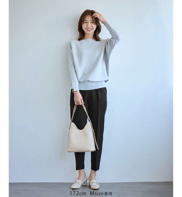 Rope&rsquo;Picnic「【WEB限定カラー】360&deg;ウルトラストレッチ テーパードパンツ/花粉ガード・セットアップ対応」|チノ|