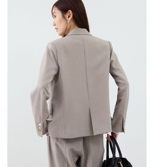 Rope&rsquo;Picnic「クリアツイル金ボタンジャケット/セレモニー・セットアップ対応」|テーラードジャケット|