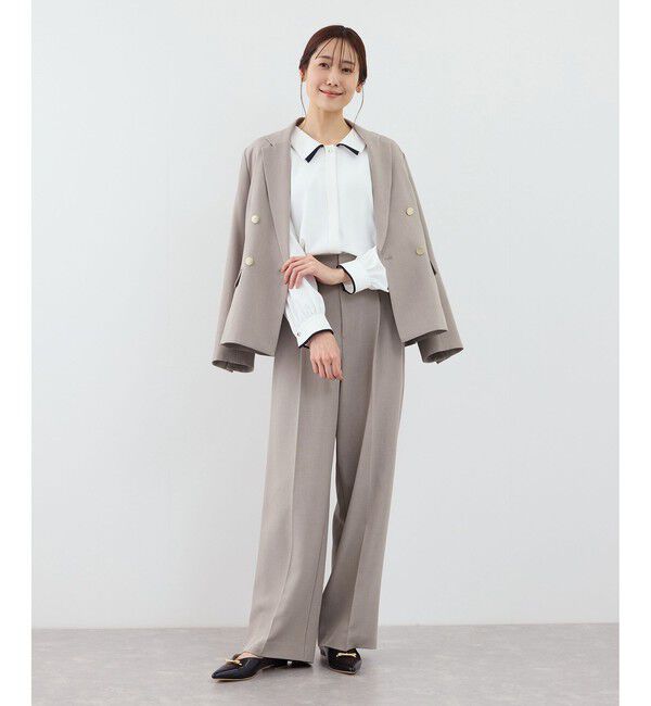 Rope&rsquo;Picnic「クリアツイル金ボタンジャケット/セレモニー・セットアップ対応」|テーラードジャケット|