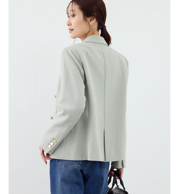 Rope&rsquo;Picnic「クリアツイル金ボタンジャケット/セレモニー・セットアップ対応」|テーラードジャケット|