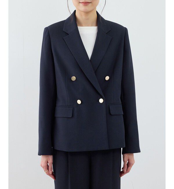 Rope&rsquo;Picnic「クリアツイル金ボタンジャケット/セレモニー・セットアップ対応」|テーラードジャケット|