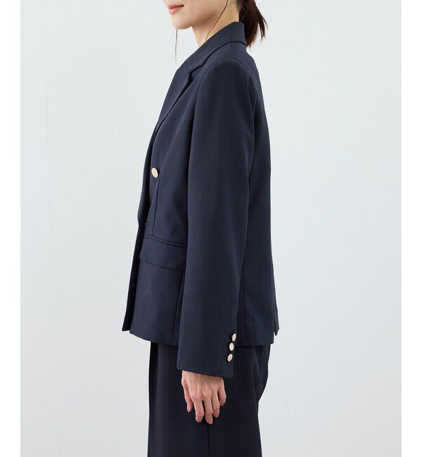 Rope&rsquo;Picnic「クリアツイル金ボタンジャケット/セレモニー・セットアップ対応」|テーラードジャケット|