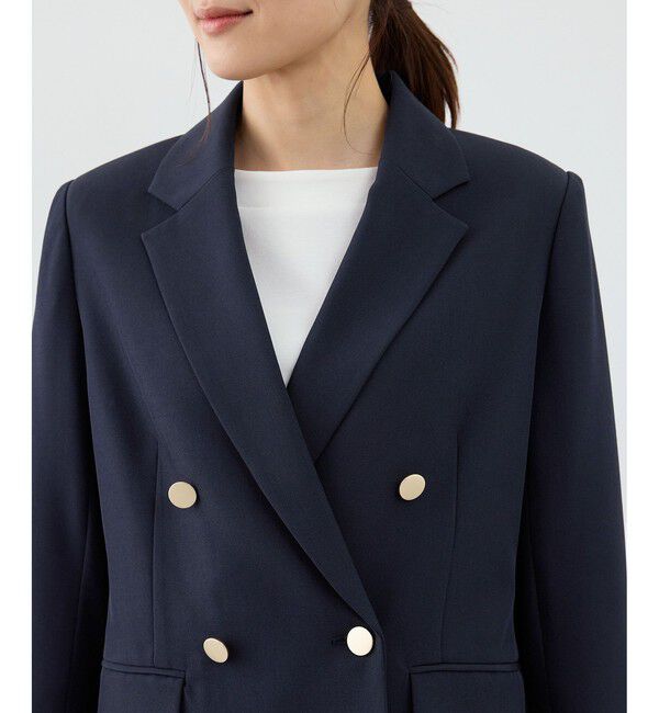 Rope&rsquo;Picnic「クリアツイル金ボタンジャケット/セレモニー・セットアップ対応」|テーラードジャケット|