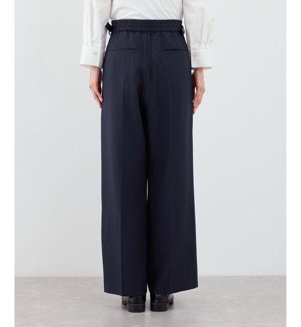 Rope&rsquo;Picnic「クリアツイルワイドパンツ/セレモニー・セットアップ対応」|チノ|