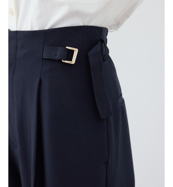 Rope&rsquo;Picnic「クリアツイルワイドパンツ/セレモニー・セットアップ対応」|チノ|