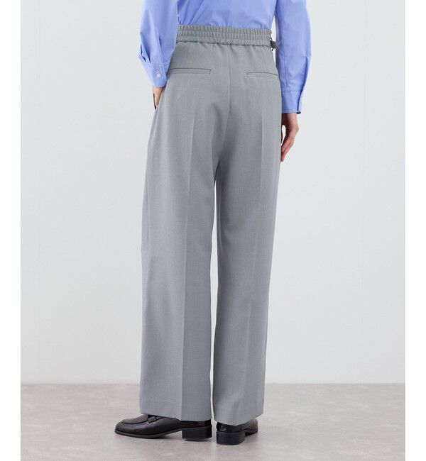 Rope&rsquo;Picnic「クリアツイルワイドパンツ/セレモニー・セットアップ対応」|チノ|