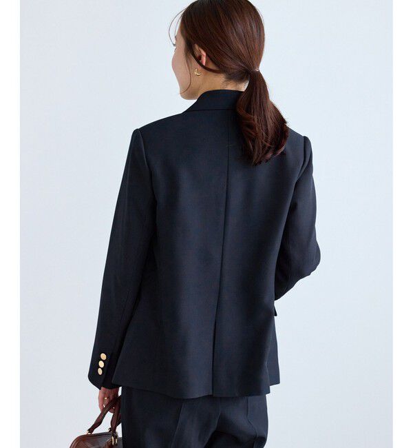 Rope&rsquo;Picnic「【低身長・小柄さんサイズ】クリアツイル金ボタンジャケット/セレモニー・セットアップ対応」|テーラードジャケット|