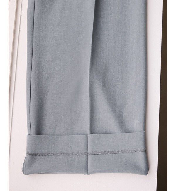 Rope&rsquo;Picnic「【低身長・小柄さんサイズ】クリアツイルワイドパンツ/セレモニー・セットアップ対応」|チノ|