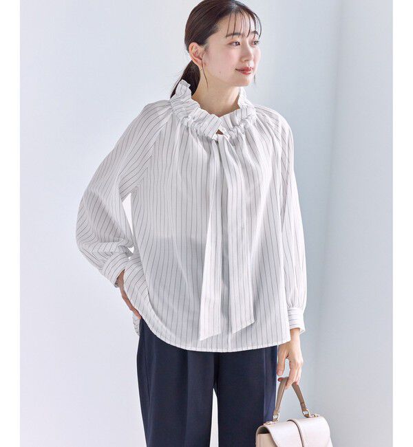 Rope&rsquo;Picnic「ネックコンシャスデザインシャツ/イージーケア」|シャツ・ブラウス|