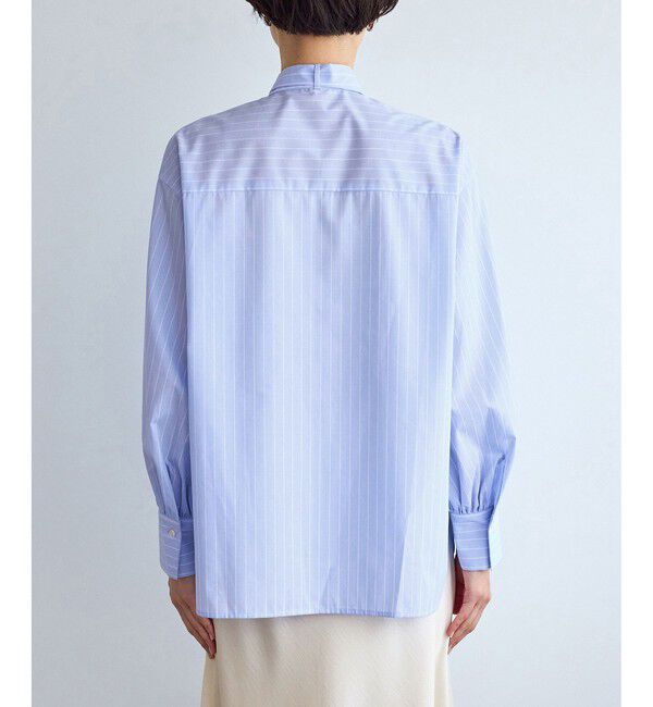 Rope&rsquo;Picnic「ボウタイリボンシャツ/花粉ガード・防シワ」|シャツ・ブラウス|