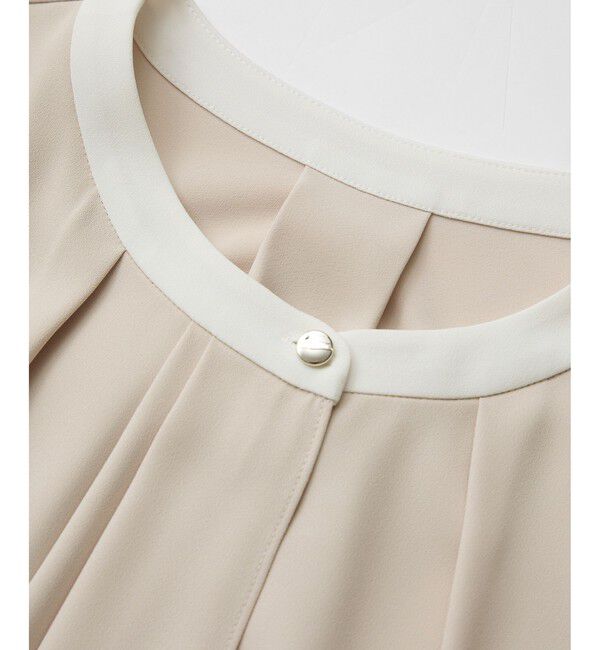 Rope&rsquo;Picnic「【WEB限定サイズ】配色アソートボウタイフウブラウス」|シャツ・ブラウス|