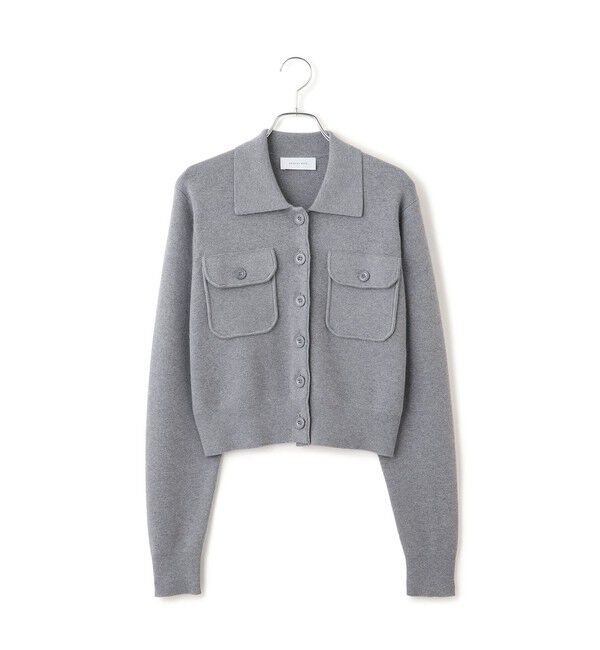 ADAM ET ROPE'「コットンカシミヤポケットカーディガン」|カーディガン|
