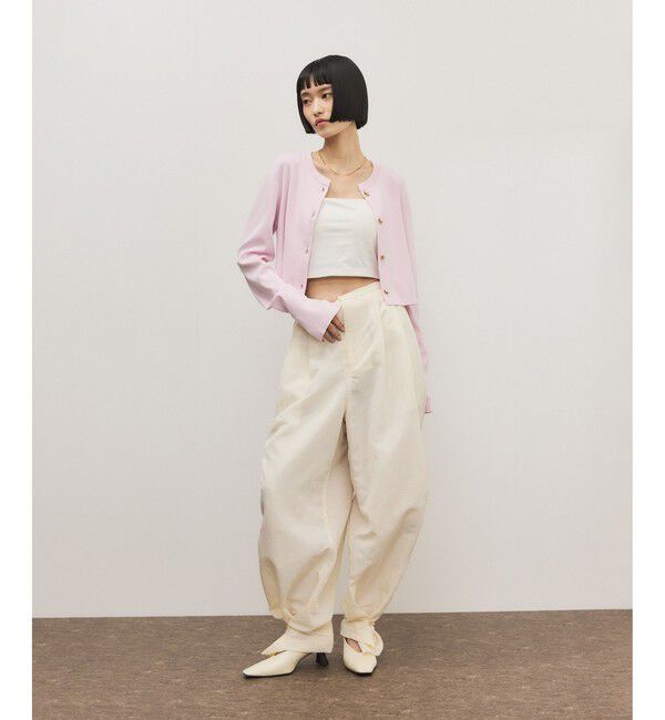 ADAM ET ROPE'「セレクトレングスコンパクトカーディガン/UV抑制」|カーディガン|