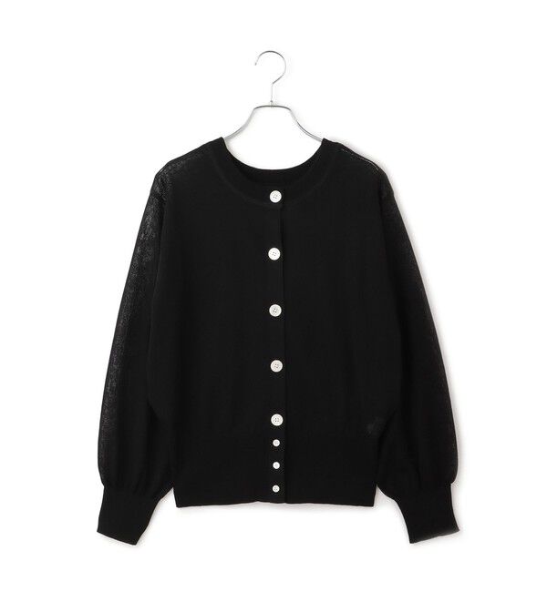 ADAM ET ROPE'「【WEB限定】シアークルーネックカーディガン」|カーディガン|