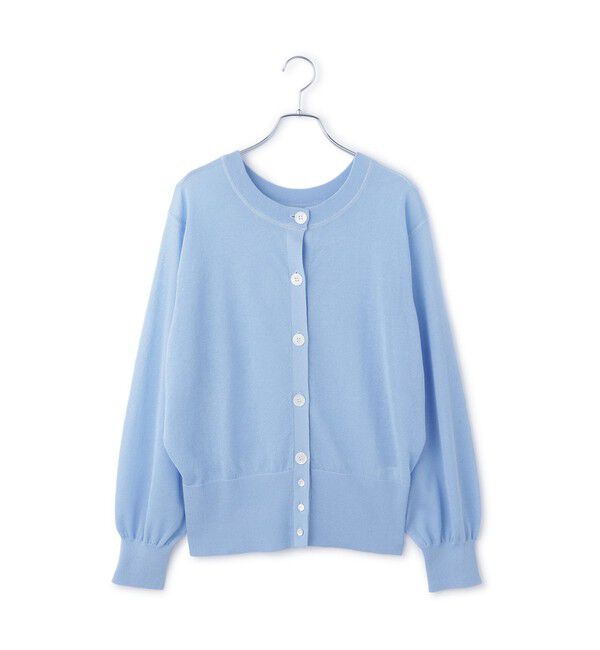 ADAM ET ROPE'「【WEB限定】シアークルーネックカーディガン」|カーディガン|