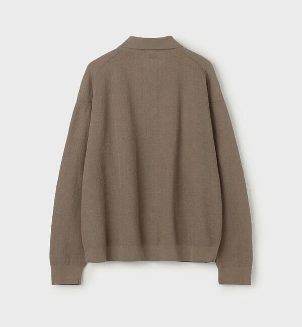 ORCIVAL「ORCIVAL | ハーフミラノニット 衿付きニットカーディガン MEN」|カーディガン|