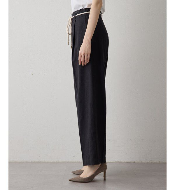  「【THE PAUSE】ロープベルトパンツ」|チノ|