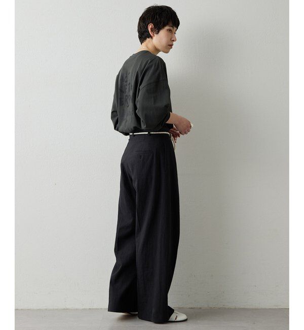  「【THE PAUSE】ロープベルトパンツ」|チノ|