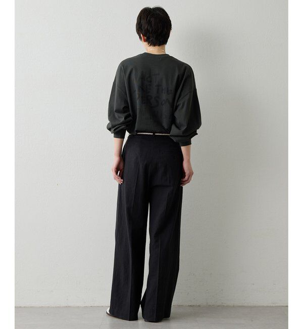  「【THE PAUSE】ロープベルトパンツ」|チノ|