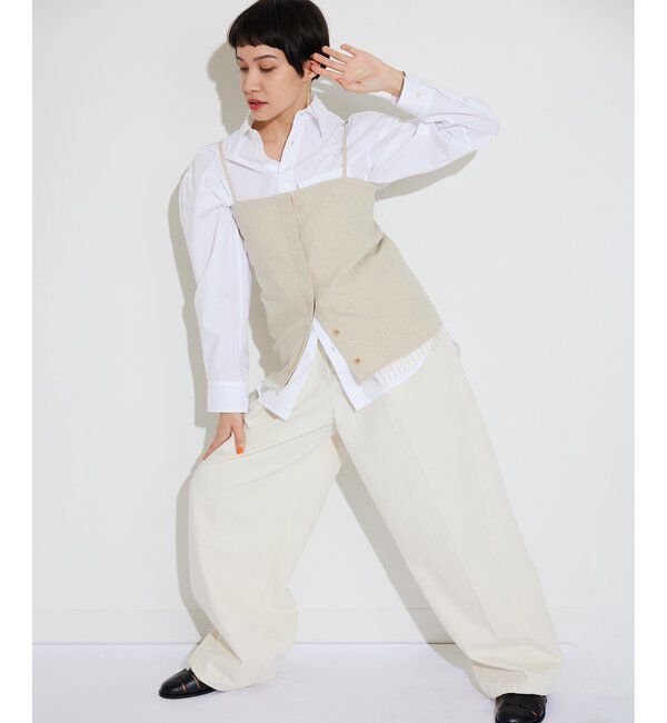  「【THE PAUSE】キャミブラウス」|シャツ・ブラウス|