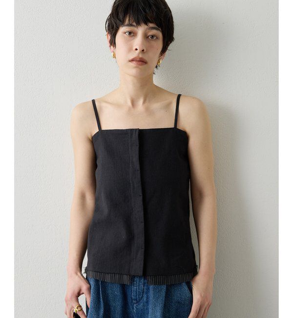  「【THE PAUSE】キャミブラウス」|シャツ・ブラウス|