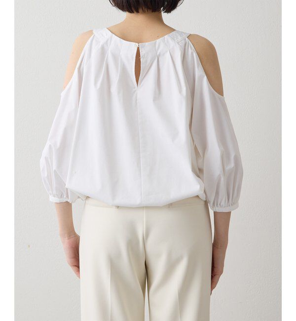  「【THE PAUSE】オープンショルダーブラウス」|シャツ・ブラウス|