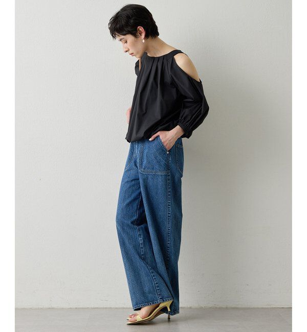  「【THE PAUSE】オープンショルダーブラウス」|シャツ・ブラウス|