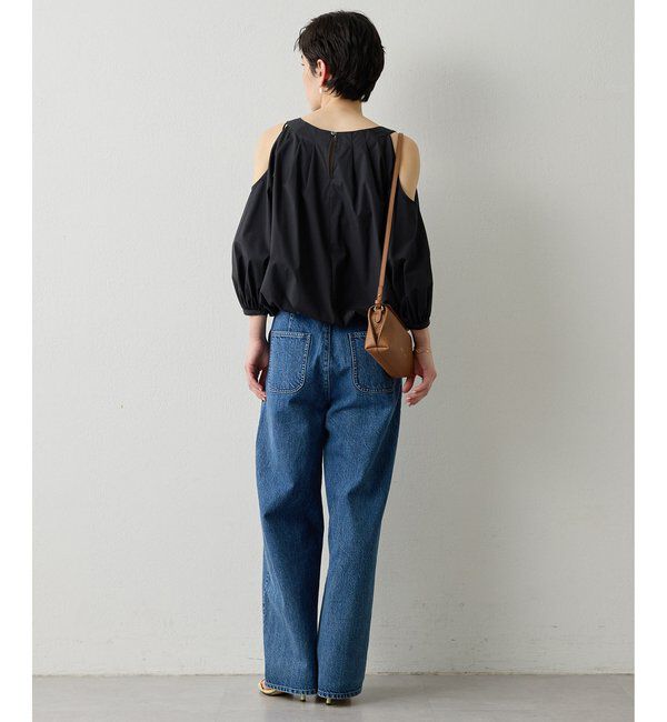  「【THE PAUSE】オープンショルダーブラウス」|シャツ・ブラウス|