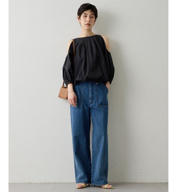  「【THE PAUSE】オープンショルダーブラウス」|シャツ・ブラウス|