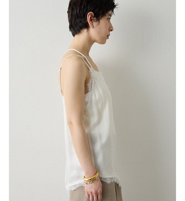  「【THE PAUSE】レーストリムキャミブラウス」|シャツ・ブラウス|