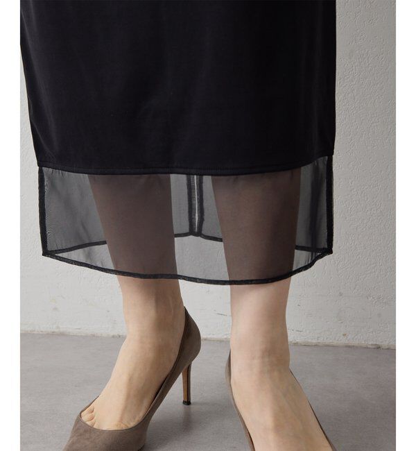 「【THE PAUSE】シアーヘムタイトスカート」|スカート|