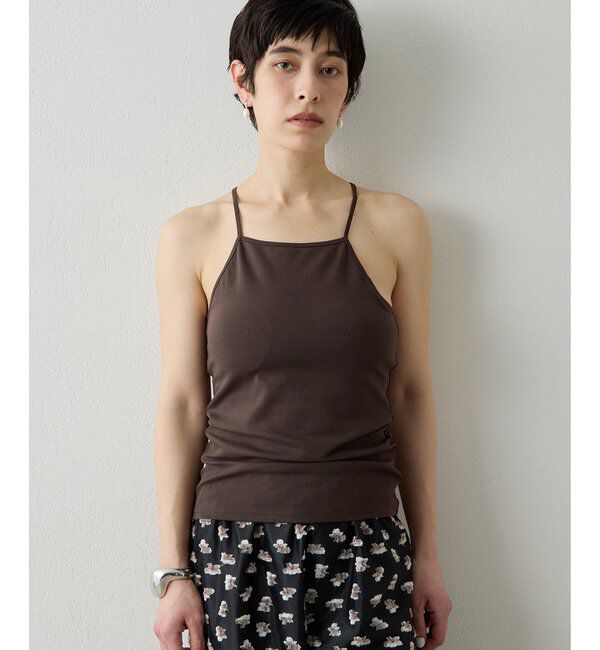  「【THE PAUSE】バッククロスキャミ」|Tシャツ・カットソー|