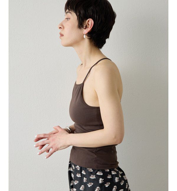  「【THE PAUSE】バッククロスキャミ」|Tシャツ・カットソー|