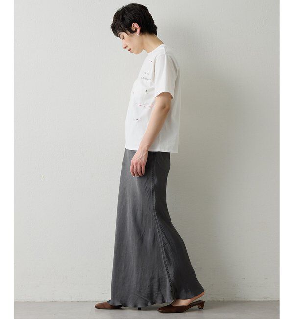  「【THE PAUSE】シシュウTシャツ」|Tシャツ・カットソー|