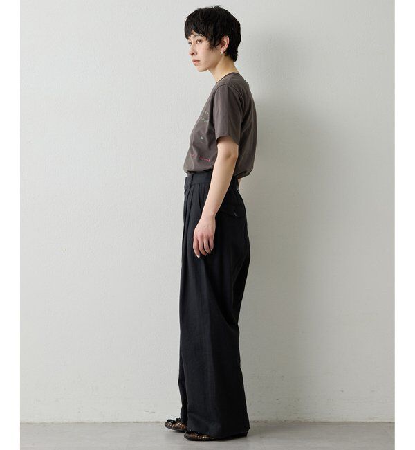  「【THE PAUSE】シシュウTシャツ」|Tシャツ・カットソー|