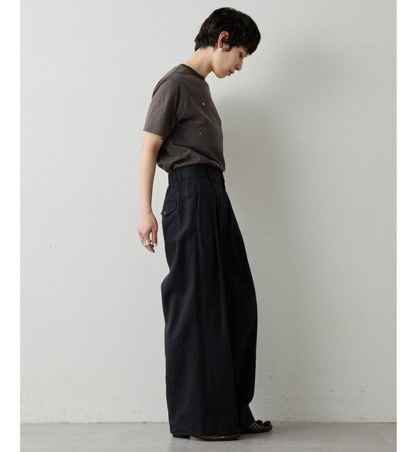  「【THE PAUSE】シシュウTシャツ」|Tシャツ・カットソー|