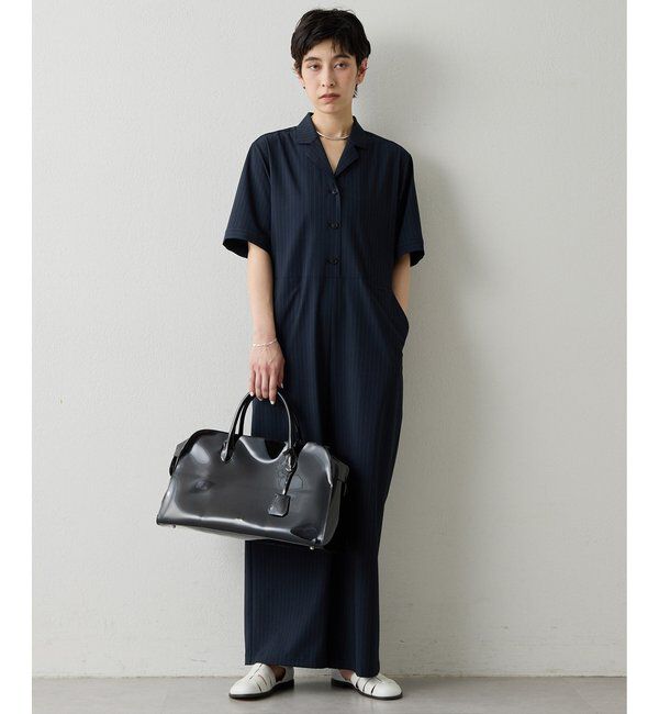  「【THE PAUSE】ストライプカイキンジャンプスーツ」|ワンピース|