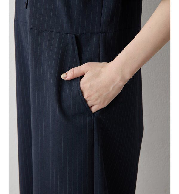  「【THE PAUSE】ストライプカイキンジャンプスーツ」|ワンピース|