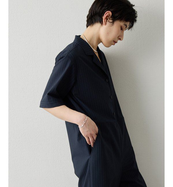  「【THE PAUSE】ストライプカイキンジャンプスーツ」|ワンピース|