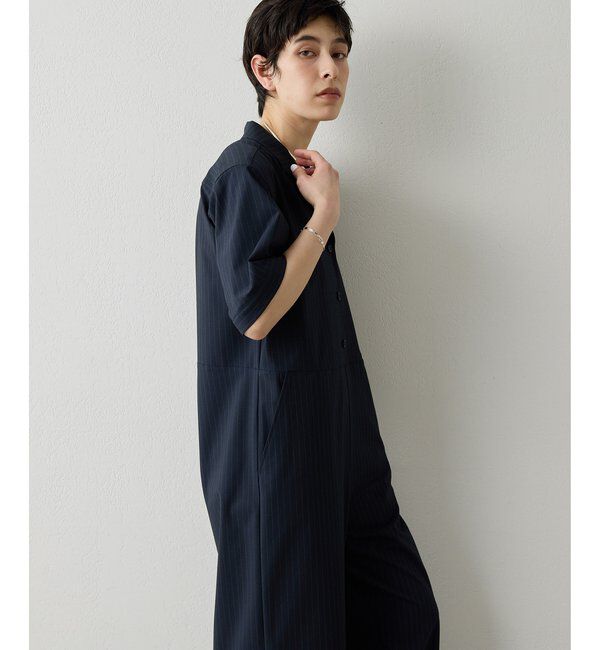  「【THE PAUSE】ストライプカイキンジャンプスーツ」|ワンピース|