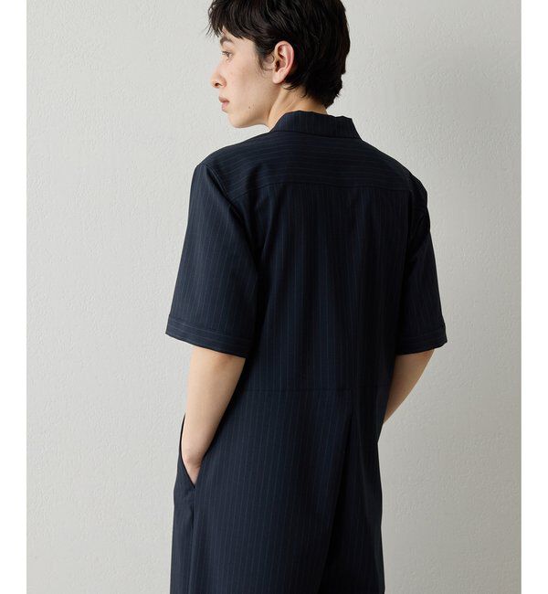  「【THE PAUSE】ストライプカイキンジャンプスーツ」|ワンピース|