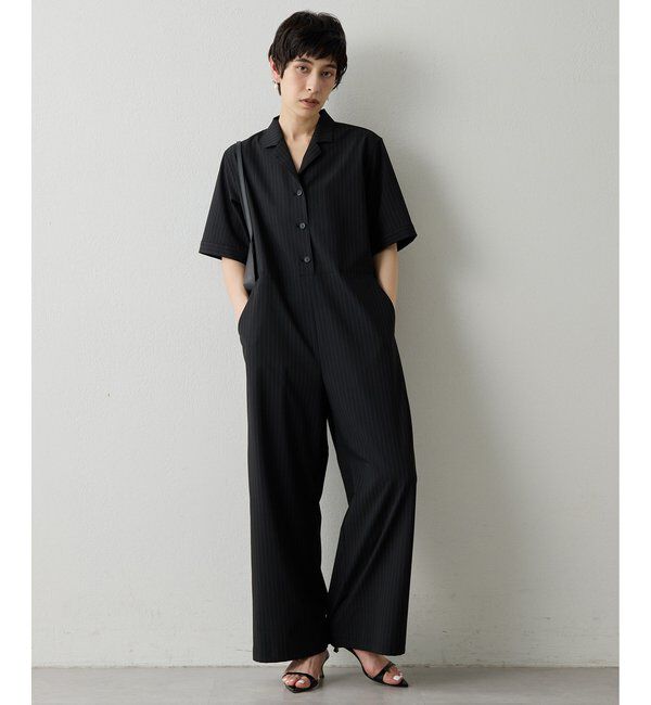  「【THE PAUSE】ストライプカイキンジャンプスーツ」|ワンピース|