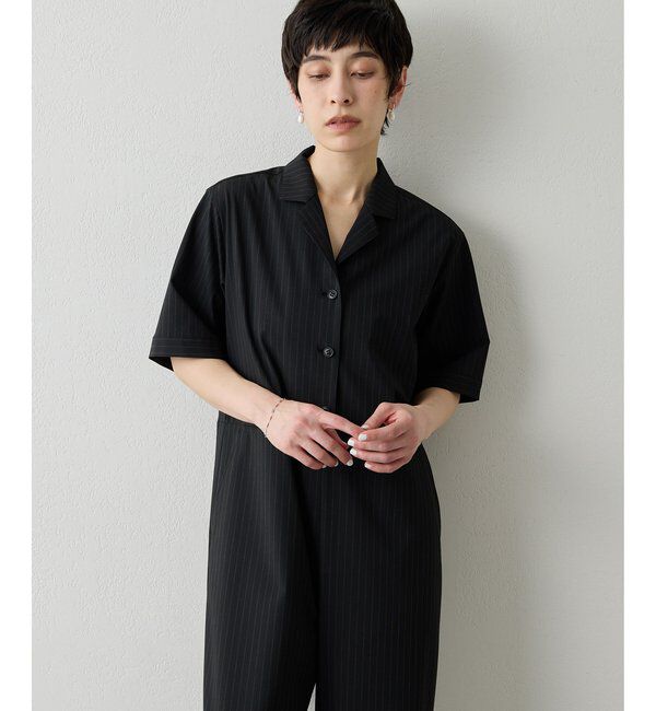  「【THE PAUSE】ストライプカイキンジャンプスーツ」|ワンピース|