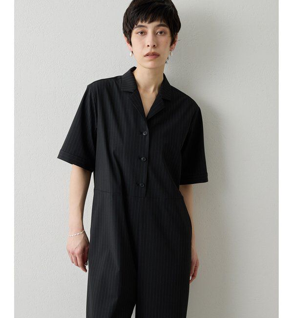  「【THE PAUSE】ストライプカイキンジャンプスーツ」|ワンピース|