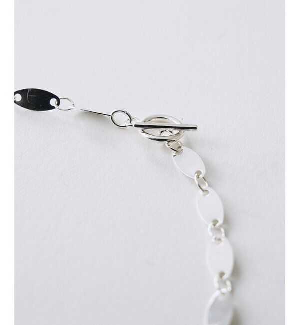  「【THE PAUSE】オーバルチェーンネックレス」|リング|