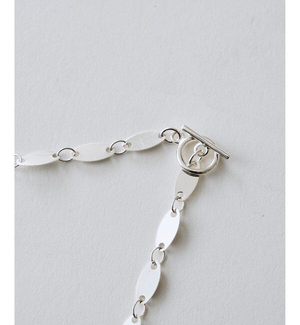  「【THE PAUSE】オーバルチェーンネックレス」|リング|