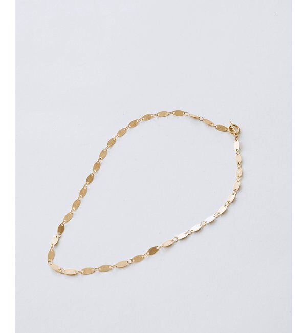  「【THE PAUSE】オーバルチェーンネックレス」|リング|