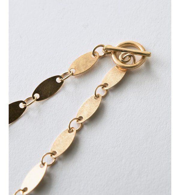  「【THE PAUSE】オーバルチェーンブレスレット」|リング|