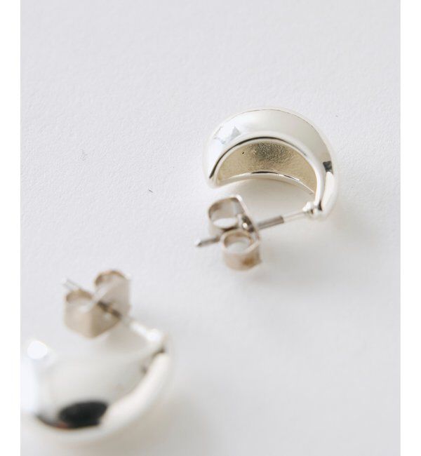  「【THE PAUSE】カーブピアス」|リング|